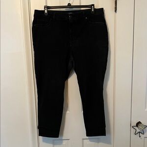 d. jeans Black Ankle & Cropped Jeans